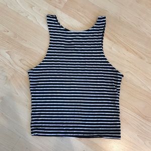 Striped Crop top